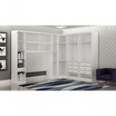 Ver imagem 2 de Modulado Completo Casal 6 Portas 6 Gavetas - Linea-branco - Móveis Novo Horizonte