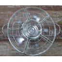 Ver imagem 4 de RECHAUD GIRATÓRIO COM 6 COMPARTIMENTOS EM AÇO INOX E VIDRO 52CM - REGENT INOX