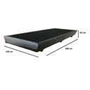 Ver imagem 2 de Base Box Casal 138x188x30cm Ortolar