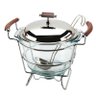 SOPEIRA DE VIDRO COM CONCHA NAPPA 4 LITROS - REGENT INOX - 1