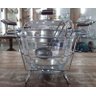 SOPEIRA DE VIDRO COM CONCHA NAPPA 4 LITROS - REGENT INOX - 3