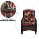 Ver imagem 5 de Almofada Impermeável para Cadeira Poltrona Área e Jardim