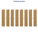 Ver imagem 6 de Rack com Painel para TV até 86 Polegadas 320cmx250cm Liso Aruá CabeCasa MadeiraOriginals