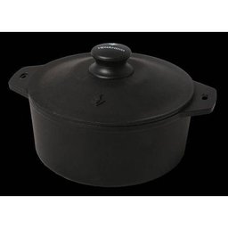 Panela de Ferro 22cm Preta - Pfv220tff - Venâncio - 1