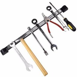 Barra Magnética Com Imã Para Facas Ferramentas Tesouras 45 cm Western - 3