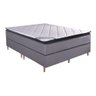Colchão King Molas Ensacadas Nobre + Base 193x203x73 - 1