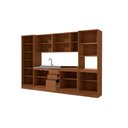 Ver imagem 4 de Kit Cozinha Modulada 7 Peças Ciela 2 Aéreos + 2 Balcões+ 2 Paneleiros + 1 Complemento C7p84