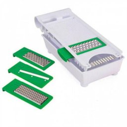 Mandoline Fatiador e Cortador de Legumes com 4 Laminas Inox Prana - 3
