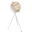Ver imagem 1 de Globo Decorativo em Madeira Branco e Natural