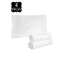 Ver imagem 1 de Jogo de Cama Queen Buddemeyer Cetim New Colors 270 Fios 4 Peças Branco Branco Queen