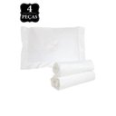 Ver imagem 4 de Jogo de Cama Queen Buddemeyer Cetim New Colors 270 Fios 4 Peças Branco Branco Queen