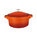Ver imagem 2 de Caçarola De Cerâmica 32Cm Com Pegador De Silicone Le Cook.