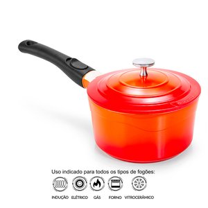 Panela De Cerâmica 18cm Com Cabo Destacável Le Cook.