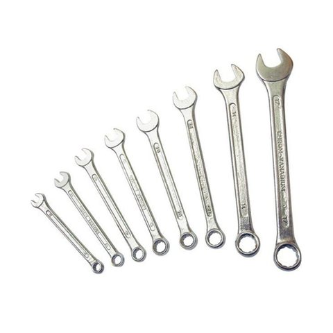 JG De Chave Combinada Starfer Boca Estrela 6 a 17 mm com 8 P