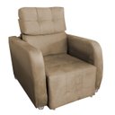Ver imagem 3 de Poltrona Reclinavel Amamentação Safira Cappuccino