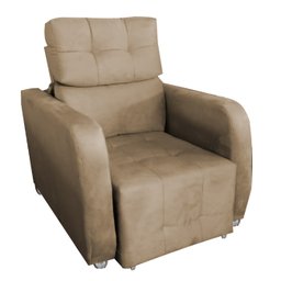 Poltrona Reclinavel Amamentação Safira Cappuccino - 3