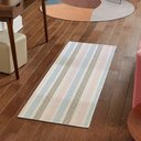 Ver imagem 3 de Tapete Passadeira Boho Straws Antiderrapante Rosa 45x180cm