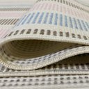 Ver imagem 6 de Tapete Passadeira Boho Straws Antiderrapante Rosa 45x180cm