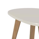 Ver imagem 4 de Mesa de Centro Organica Carvalho/off White Artely