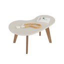 Ver imagem 5 de Mesa de Centro Organica Carvalho/off White Artely