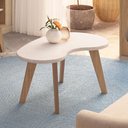 Ver imagem 2 de Mesa de Centro Organica Carvalho/off White Artely