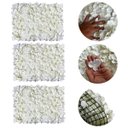 Ver imagem 1 de 6 Painéis de Parede para Jardim Vertical 60x40 Flores Artificiais para Sala e Escritório