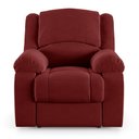 Ver imagem 1 de Poltrona do Papai Reclinável Sala de Cinema Barcelona Power Touch Massagem Usb Veludo Vermelho G23 e