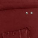 Ver imagem 6 de Poltrona do Papai Reclinável Sala de Cinema Barcelona Power Touch Massagem Usb Veludo Vermelho G23 e