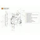 Ver imagem 3 de Fechadura-Bater Correr-Bico de Papagaio-Zamac-Stam-1006