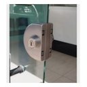 Ver imagem 4 de Fechadura Redonda de Pressão em Inox para Porta Vidro - Vidro/alvenaria Trinco