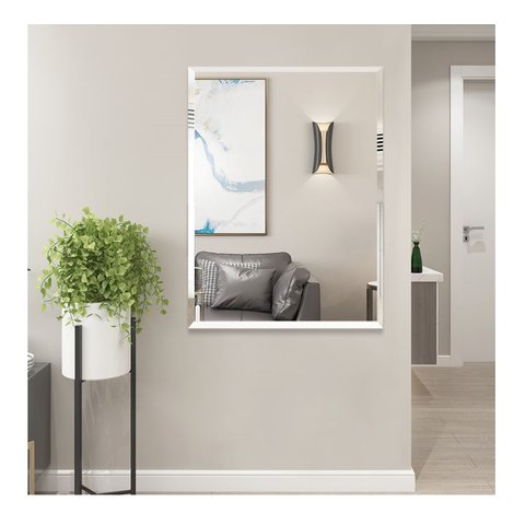 Espelho Lapidado com Bisotê - 60x80cm