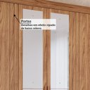 Ver mais imagens de Guarda-Roupa Casal 6 Portas com 4 Espelhos e 6 Gavetas 234cm 100% MDF Boston Espresso Móveis Marrom/Cinamomo