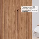 Ver imagem 6 de Guarda-Roupa Casal 6 Portas com 4 Espelhos e 6 Gavetas 234cm 100% MDF Boston Espresso Móveis Marrom/Cinamomo