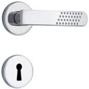 Ver imagem 1 de Fechadura Stam Roseta Redonda Cromada 813/21 Inox Interna