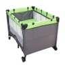 Berço Cercado Portátil Vira Chiqueirinho Compact Verde - 1