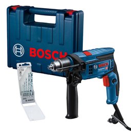 Bosch Furadeira Imp Gsb 13re 750w 220v Maleta 5 Brocas - 1