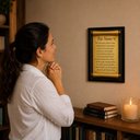 Ver imagem 3 de Quadro Decorativo com a Oração do Pai Nosso