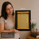 Ver imagem 2 de Quadro Decorativo com a Oração do Pai Nosso