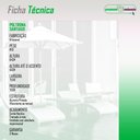 Ver imagem 6 de Conjunto 2 Poltronas para Área Externa Santiago em Alumínio e Corda Náutica Acesse Móveis