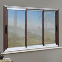 Ver imagem 3 de Janela Alumínio Elite 3 Folhas Moveis 1/3 100 x 200 V.Reflex Mix Corten Brimak
