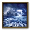 Quadro Decorativo - Tempestade - 33cm x 33cm - 128qdpm - 1