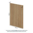 Ver imagem 6 de Módulo 45x120 3 Gavetas 1 Porta Frame CabeCasa MadeiraOriginals