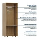 Ver imagem 7 de Módulo 45x120 3 Gavetas 1 Porta Frame CabeCasa MadeiraOriginals