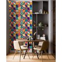 Ver imagem 2 de Papel de Parede Adesivo Abstrato Moderno Colorido 2,80m