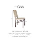 Ver imagem 4 de Kit 2 CADEIRA GAIA – Corda Náutica Rami