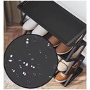 Ver imagem 4 de Sapateira Vintage Organizador Multiuso Estante 4 Prateleiras 8 Pares Sapatos Quarto Lavanderia Sala