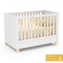 Ver imagem 4 de Berço Americano Rope New Branco Soft/natural com Colchão Baby Physical - Matic Móveis