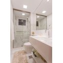 Ver imagem 2 de Box de Vidro para Banheiro 1,90x1,10m 8mm Bronze Woodglass Padrão bronze