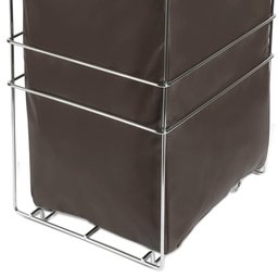 Tulha Aramada para Roupa Suja para Banheiro Masutti Cesto Aramado para Roupas Cromado - 3