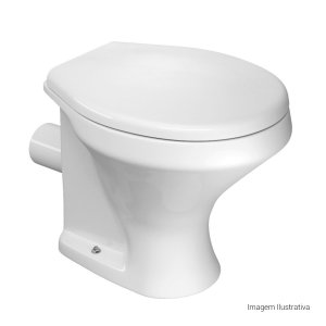 Bacia Convencional com Saída Horizontal Branco Deca Cod: P.90.17